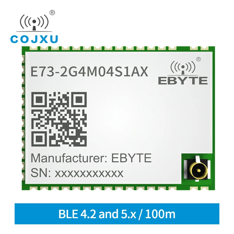 E73-2G4M04S1AX Bluetooth nRF52810 Ebyte 2.4Ghz 2.5mW IPEX PCB Antenna IoT UHF Wireless Transceiver SMD Transmitter