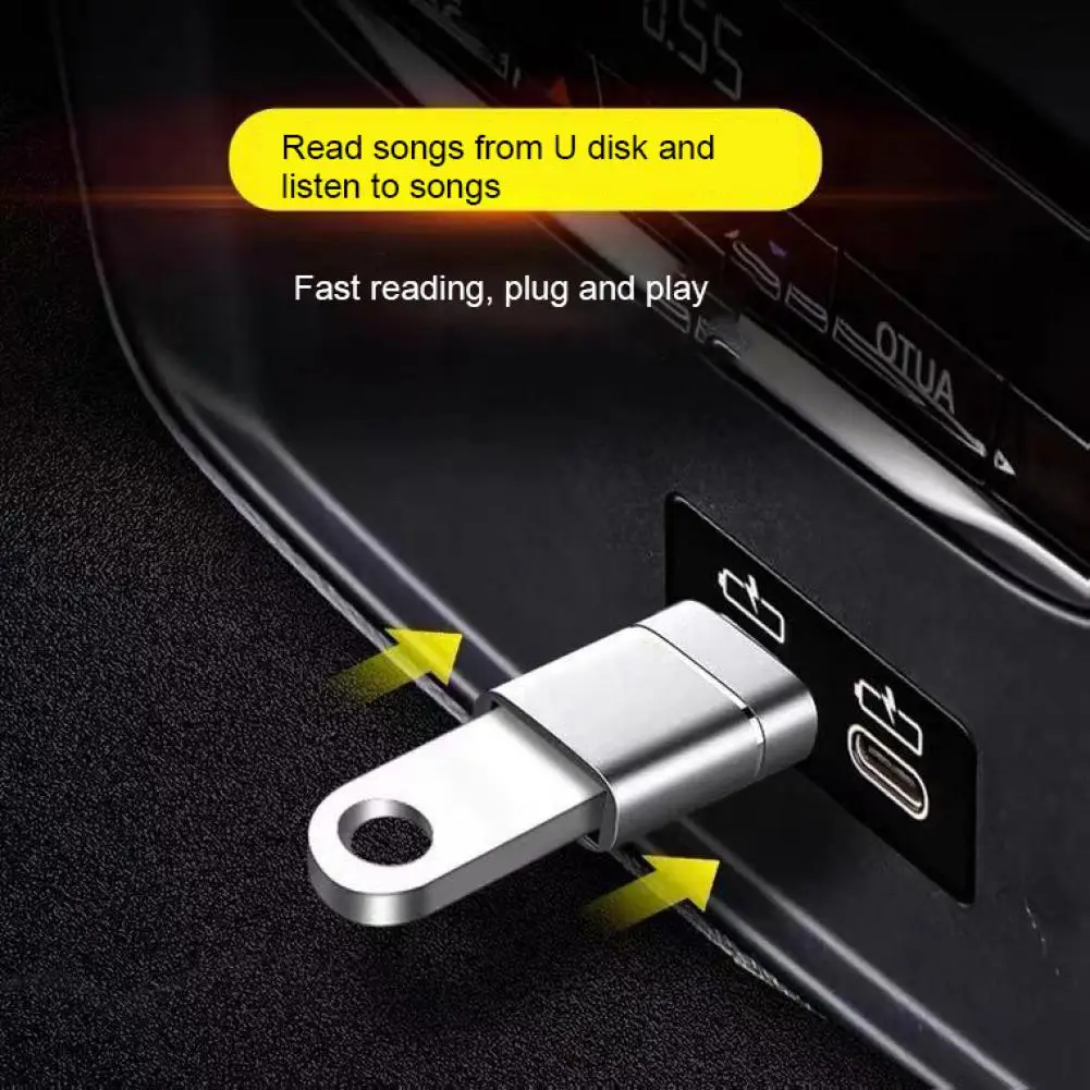 Type C to USB Adapter 3 0 USB C 3 1 Male OTG A Female Data Connector For Mini 6/Pro Type C Devices