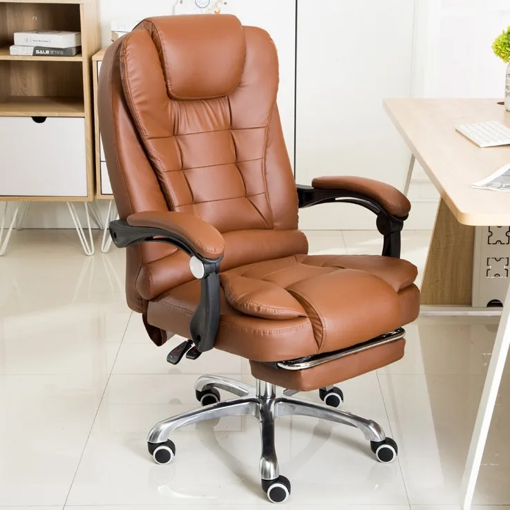 Office Aluminum Armrest of Furniture Massage Comfortable Chair Wheels s Spare Part Modern with Footrest