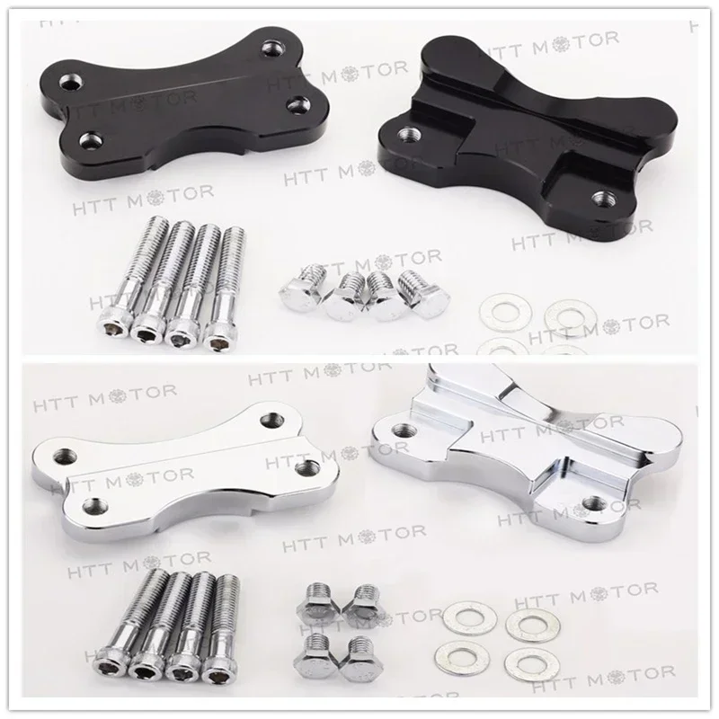 

Fender to Fork Adapter Mount Bracket For 1986-2014 Harley davidson Softail FLST W/ 21" Wheel Black motorcycle parts