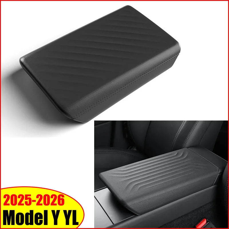 Pour Tesla Model Y YL Juniper 2025 2026, couvercle de l'accoudoir central, protection de la console centrale en TPE, boîte de protection, accessoires intérieurs de voiture
