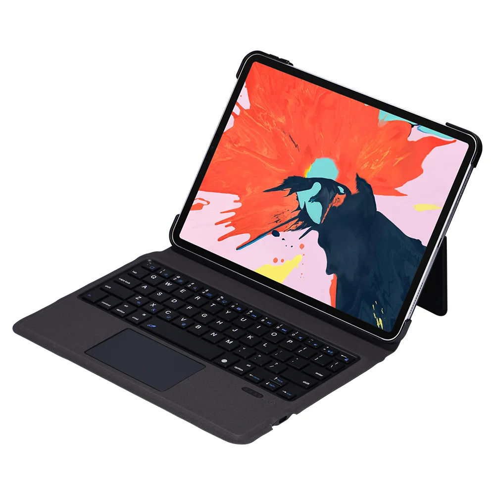 

Wireless Keyboard Leather Case For Ipad Air4 10.9 pro 11 2018 & 2020 Version