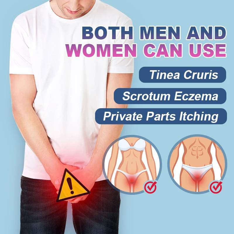 1pcs Privates Antibacterial Cream Scrotal Eczema Tinea Cruris Fungal Infection Psoriasis Cream Vulva Odor Antifungal Cream G038