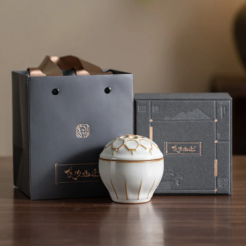 

LTT modern simple incense burner tea set ornament home and commercial souvenir gift box
