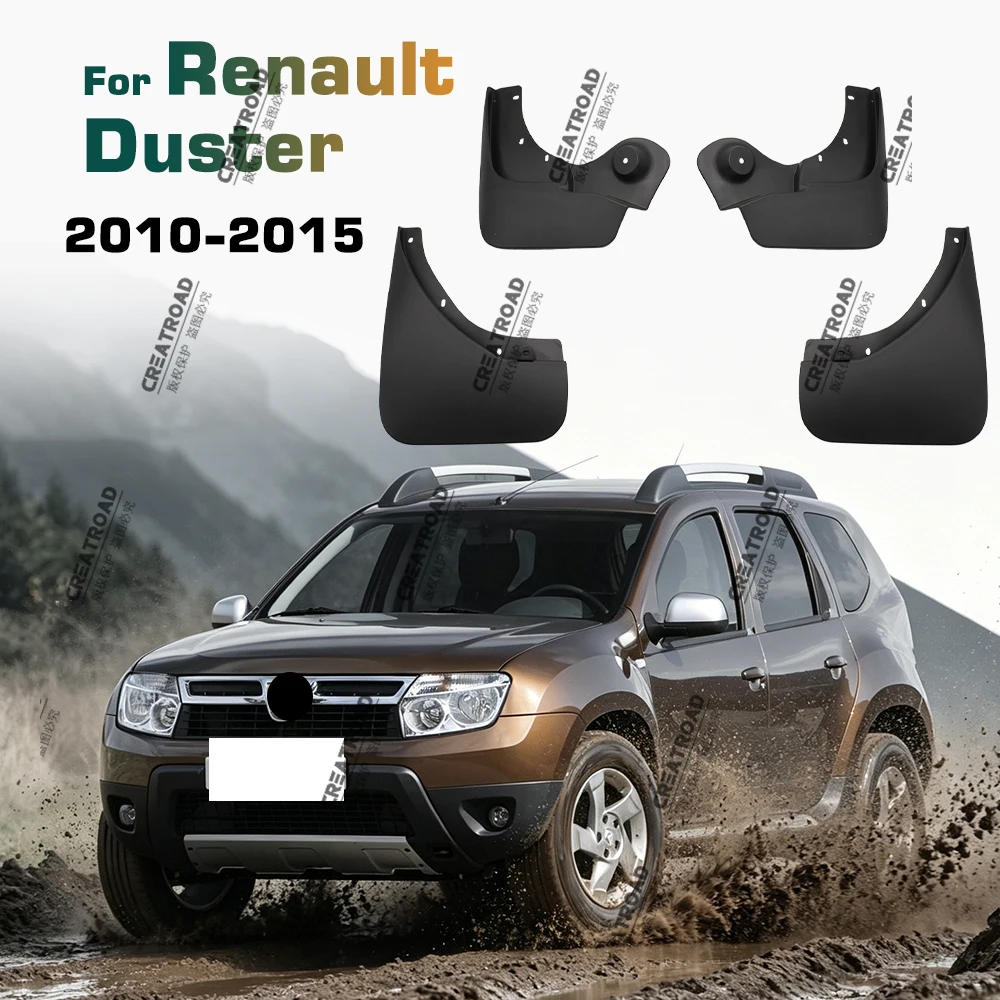 Für Renault Duster 2010–2015 2011 2012 2013 2014 Kotflügel Kotflügel Schmutzfänger Schutz Spritzschutz Kotflügel Autozubehör