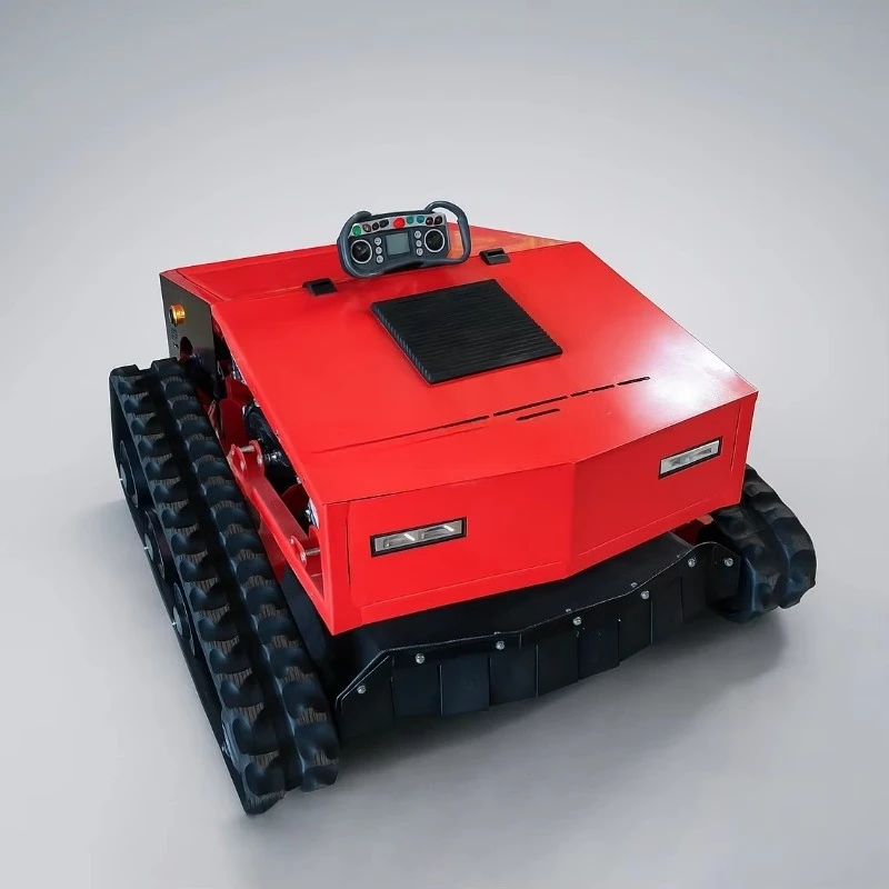 Professional RC Lawn Mower All-Terrain Brush Cutter Gas-electric Remote Control Flail Mower for Slopes Orchards - view 6