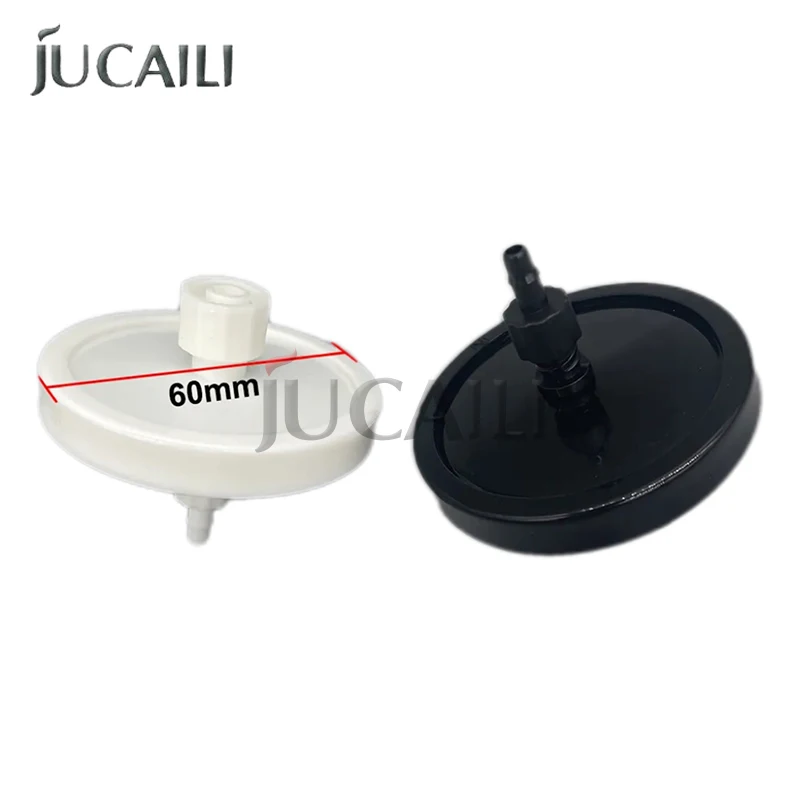2pcs Inkjet Printer UV Solvent Disc Ink Filter Starfire 1024 Printhead Ink Filter for Wit-color 5000 Gongzheng Flora 60mm filter
