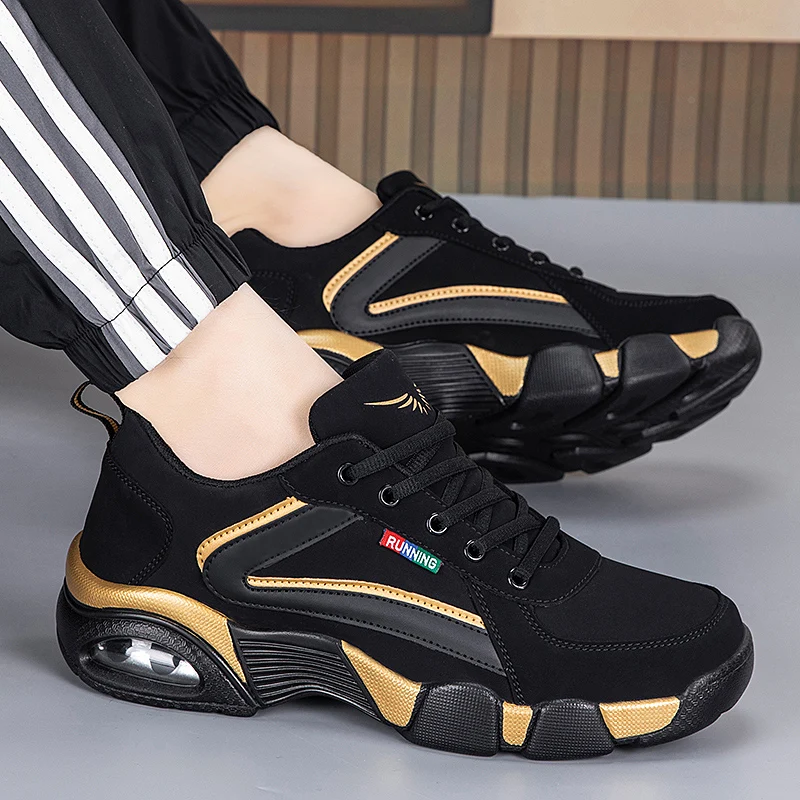 

Мужские повседневные кроссовки для бега, удобные, для активного отдыха, с амортизацией, новая модная дышащая модель 2026 года, размеры 39-46