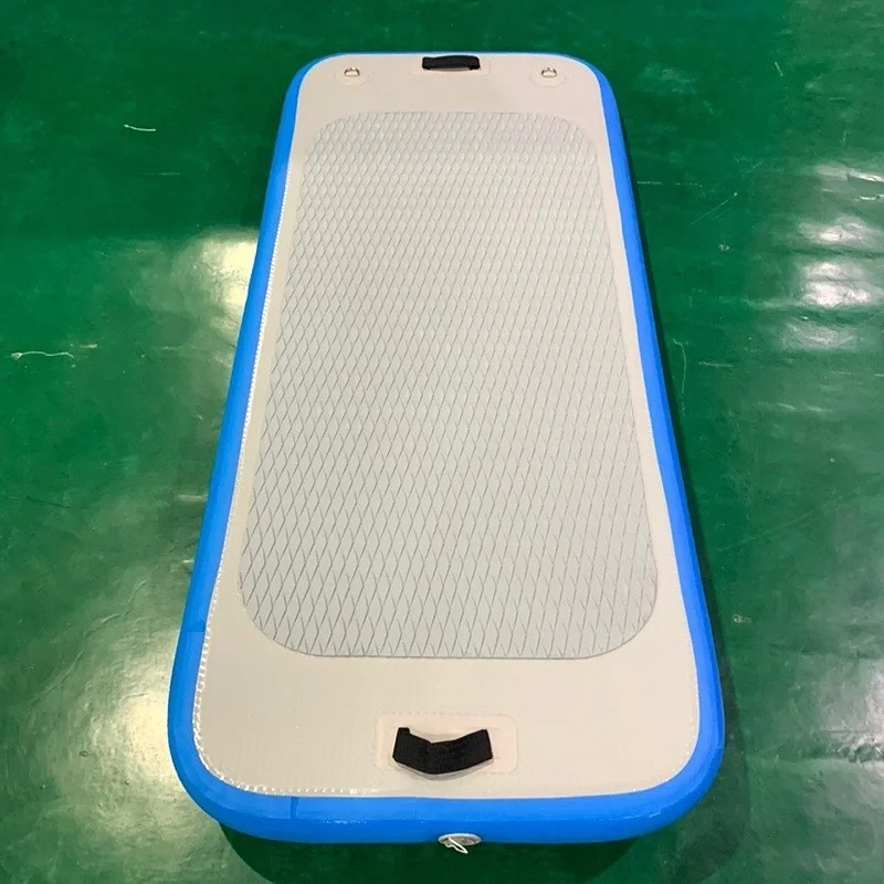 Inflatable water yoga mat Gymnastics mat inflatable drawing  with yoga Outdoor exercise water relax exercise sports