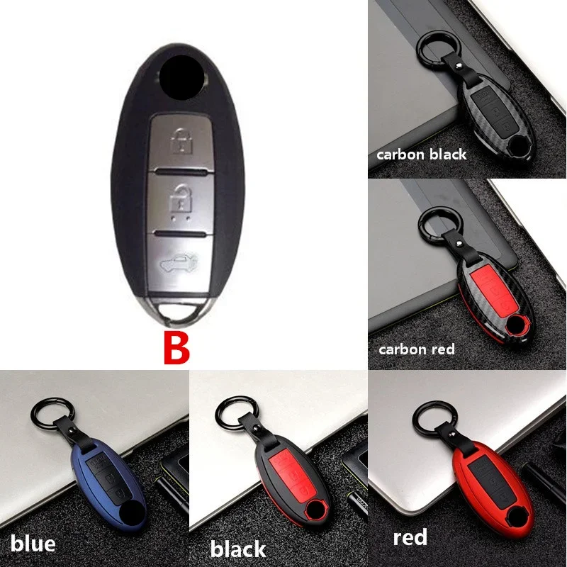 Auto Remote Key Case Cover Voor Nissan Rogue Xtrail T32 T31 Qashqai J11 J10 Kicks Tiida Pathfinder Murano Juke Versa Note Infiniti