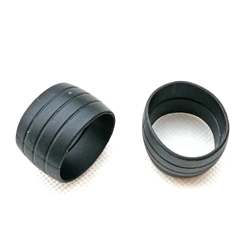 

1 Pair Bike Silicone Elastic Strap Fixing Anti-Skip Plugs Waterproof Wear Resistant Strap Silicone Loops for Road Bike Bar