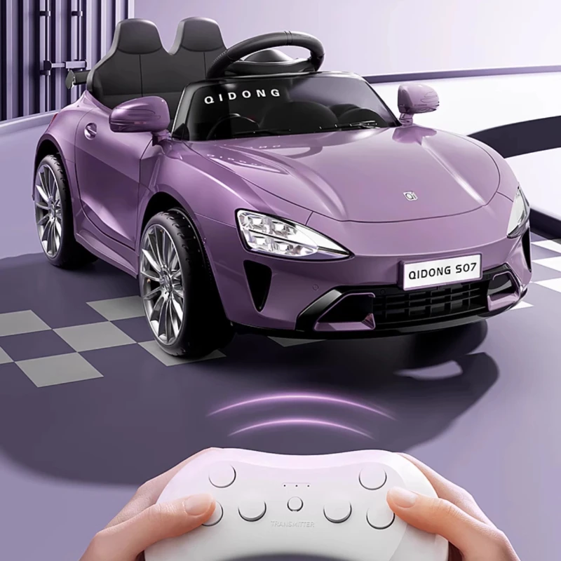 ‌ Elektryczny samochodzik na akumulator 4WD z ukrytym wysuwanym uchwytem i podwójnymi silnikami. Wysokowydajny pojazd zdalnie sterowany