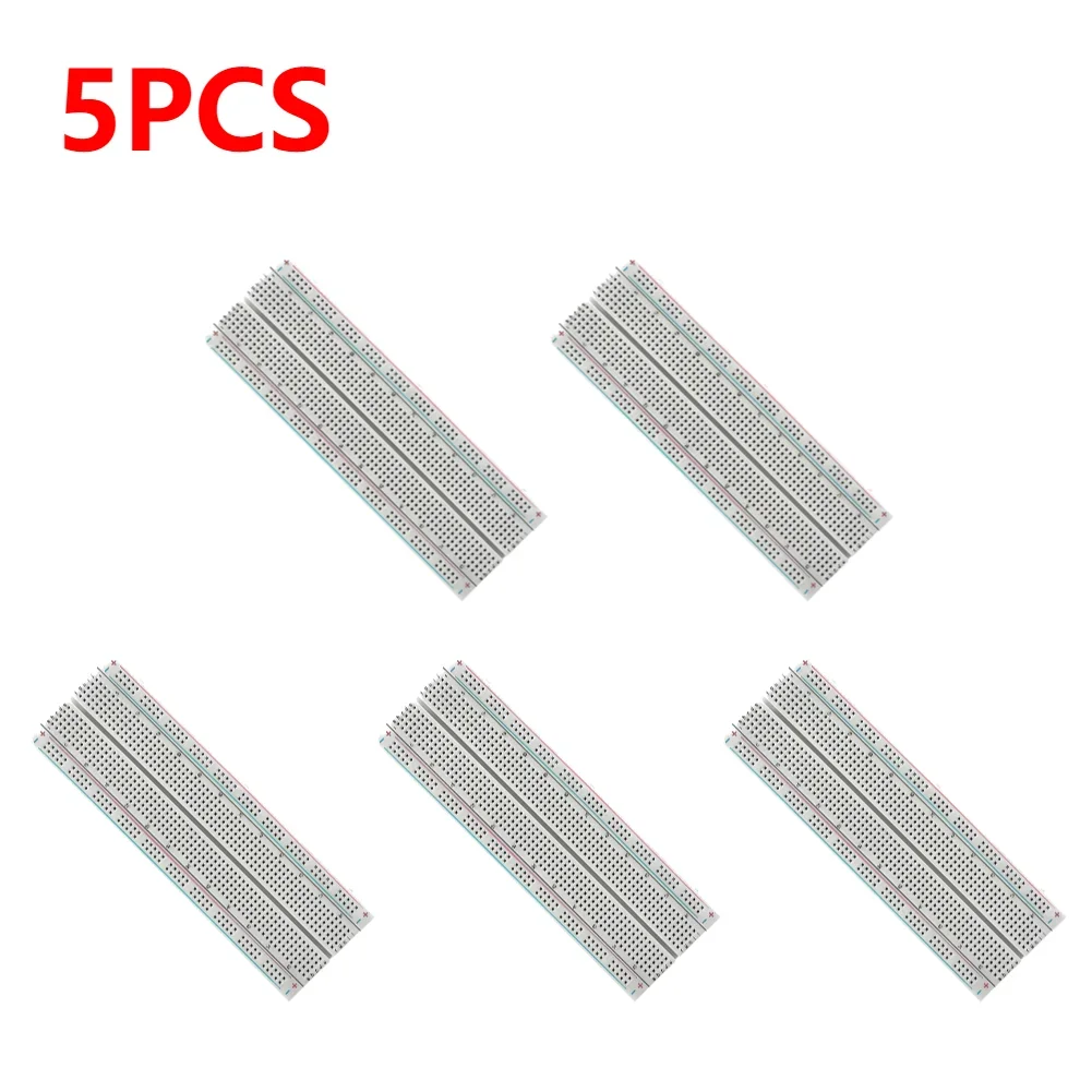 Breadboard 830 Punt Printplaten Soldeerloze Universele Experiment Boards Splitsbaar Voor Circuit Assemblage En Inbedrijfstelling