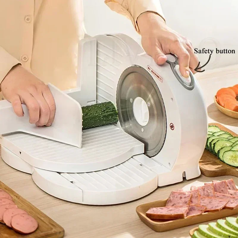 

Electric Meat Slicer Cut Mutton Roll Slicer Automatic Meat Slice Machine