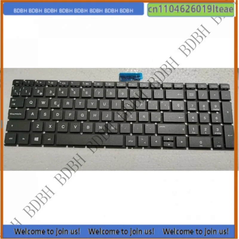 New For Hp 250 255 256 258 G6 15-BS 15-BW Keyboard Spanish Uk