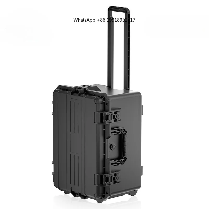 Waterproof Plastic Tool Case Outdoor Safety Protection Wear-resistant Box Portable Crush Resistance Wheel Trolley Tool Case