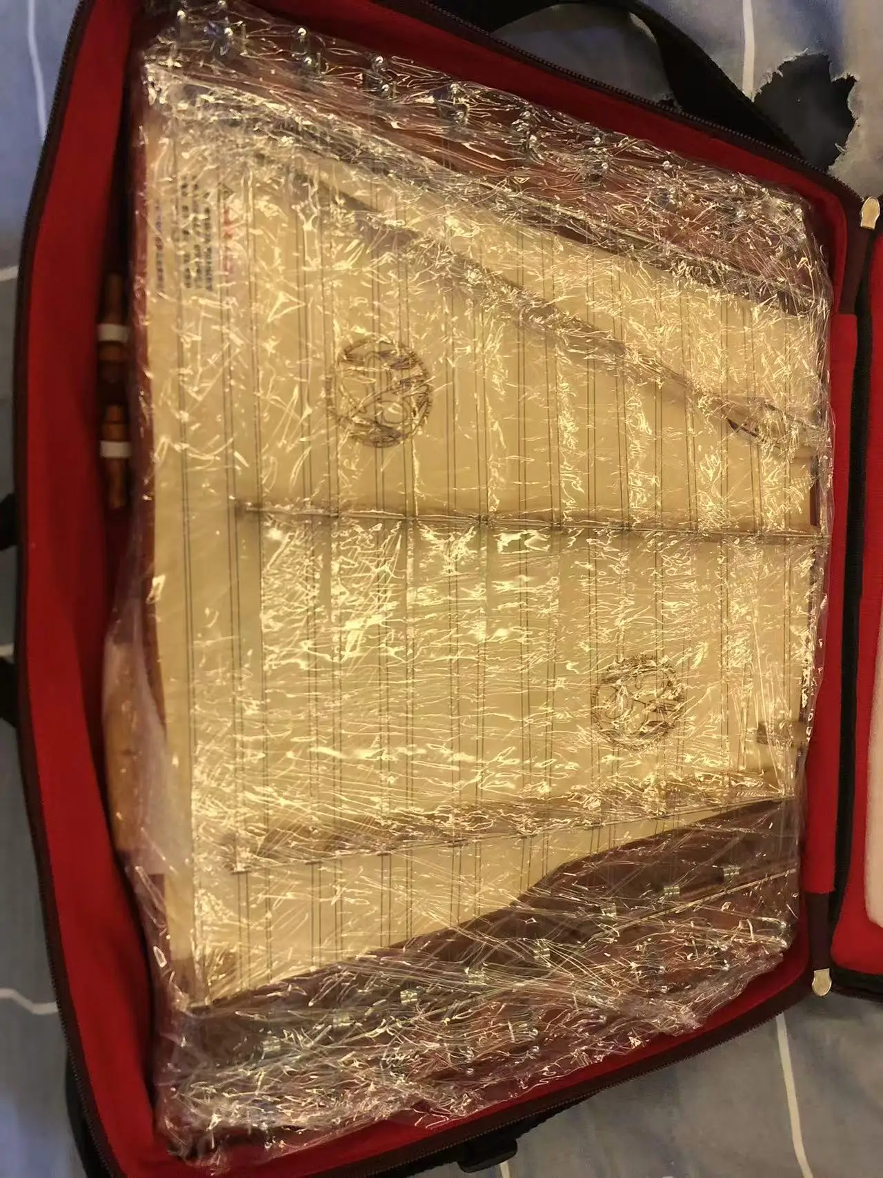 

Small Dulcimer yanqin Chinese String Instrument
