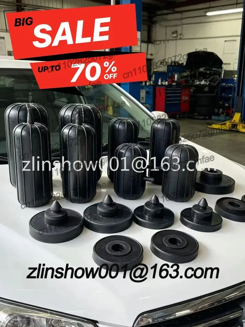 Suspension shock absorber air bag after automobile shock absorption, ,coil spring chassis rubber  reinforced thickened type
