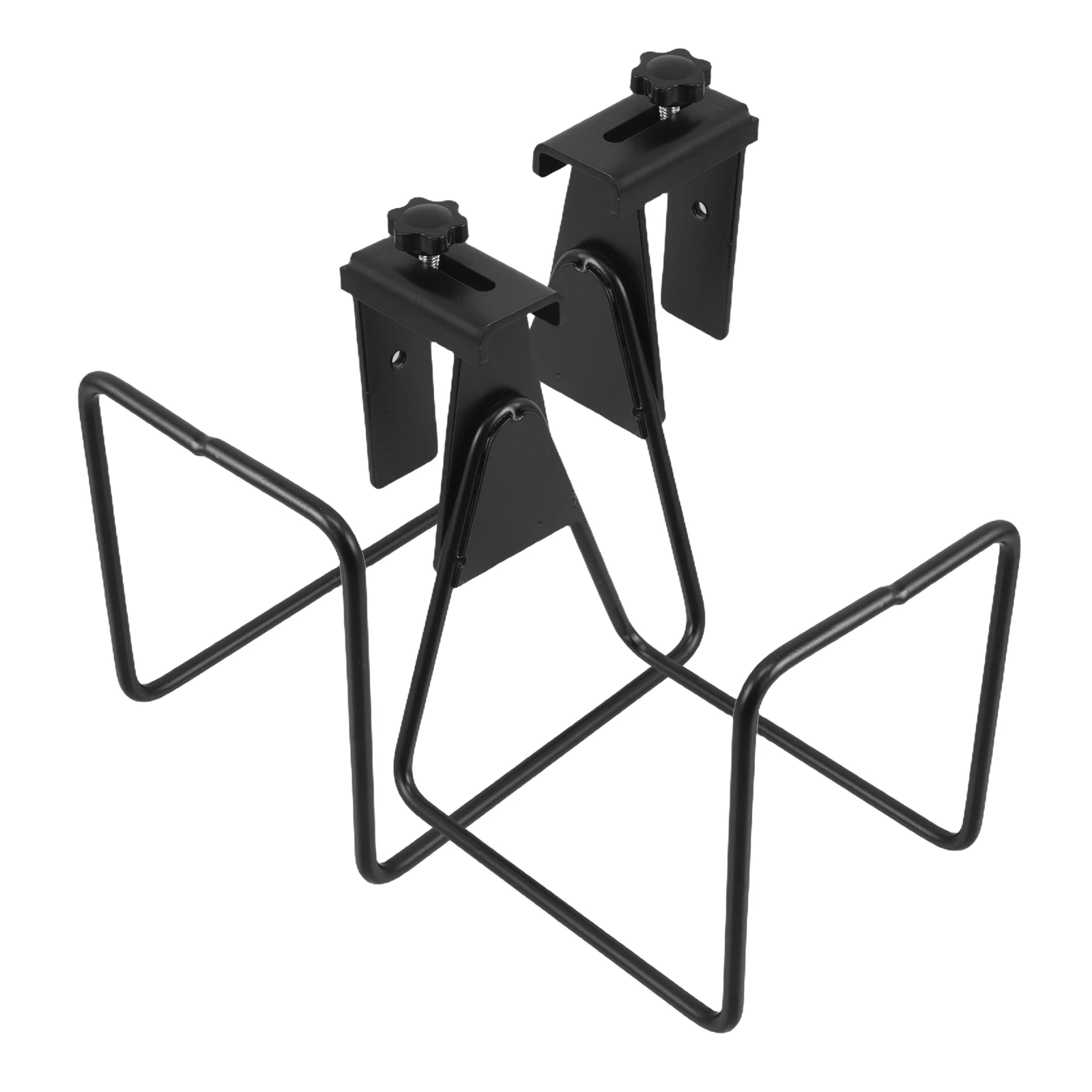 

2pcs Garden Hose Holder Durable Metal Hanger Wall Mounted Storage Bracket For Outside Wide Compatibility Space Saving Design
