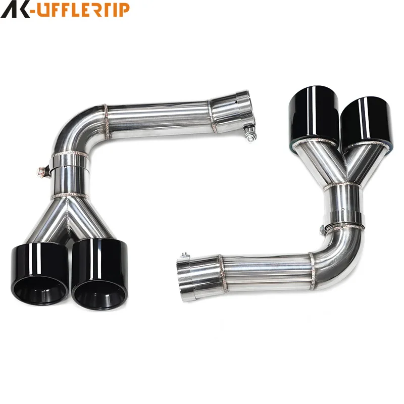 

Suitable for 2019-2023 Audi Q8 upgraded SQ8 four-out exhaust tip muffler tail pipe nozzle tail throat