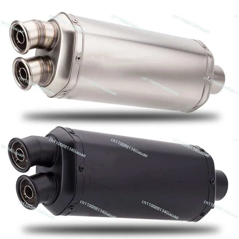 Motorcycle Modified Exhaust Pipe Large Displacement Double Exhaust Z900 CB500X 800MT MT09
