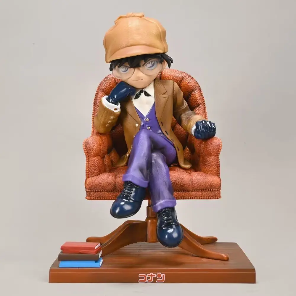 Anime Detective Conan Figure PVC Edogawa Konan Haibara Ai Action Figure Collection Model Doll Toy Figurine For Kid Birthday Gift