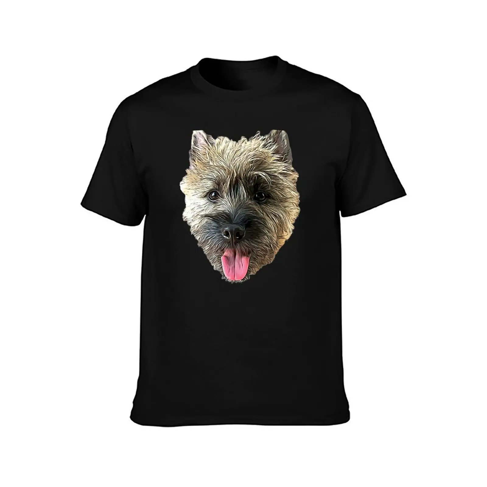 Cairn Terrier Beautiful Dog T-Shirt Classic Graphic Short Sleeve Top