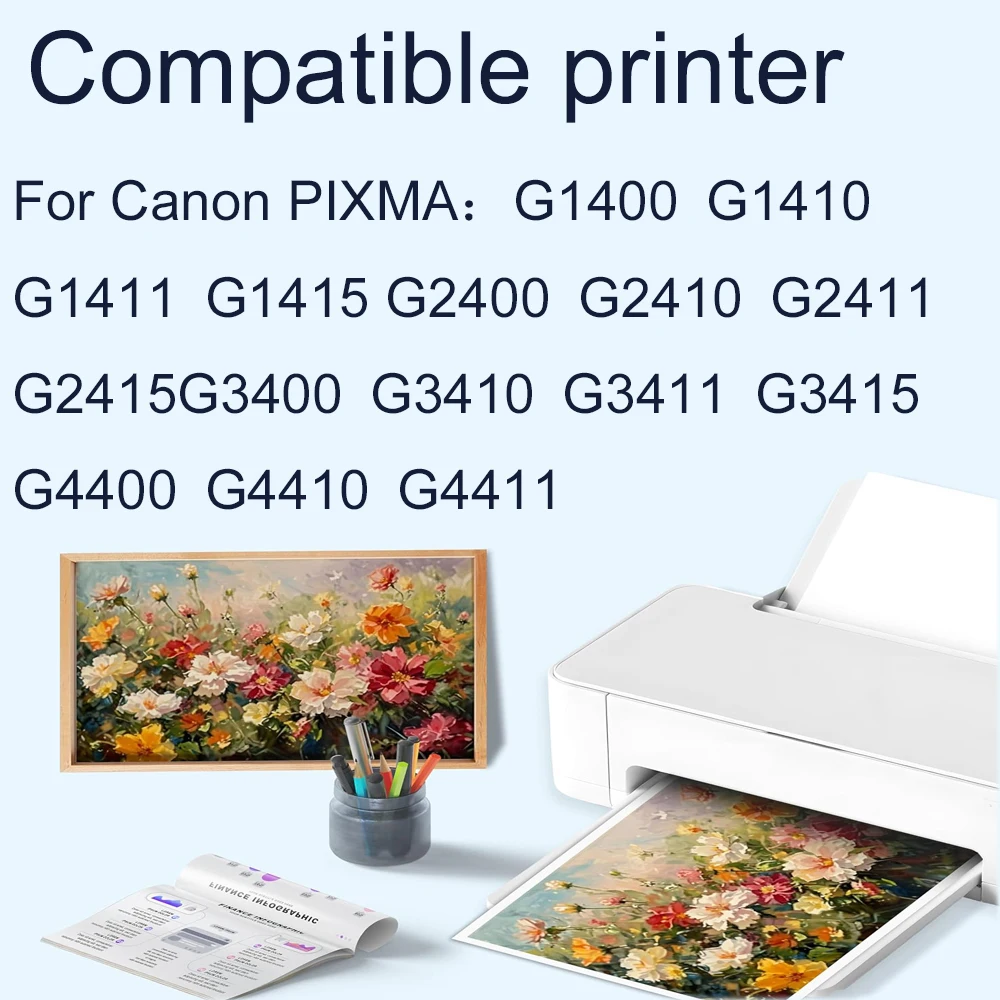QY6‑8002 QY6‑8018 Printhead CA91 CA92 Black Color Print Head For Canon PIXMA G1400 G2400 G3400 G4400 Series Printer Replacement