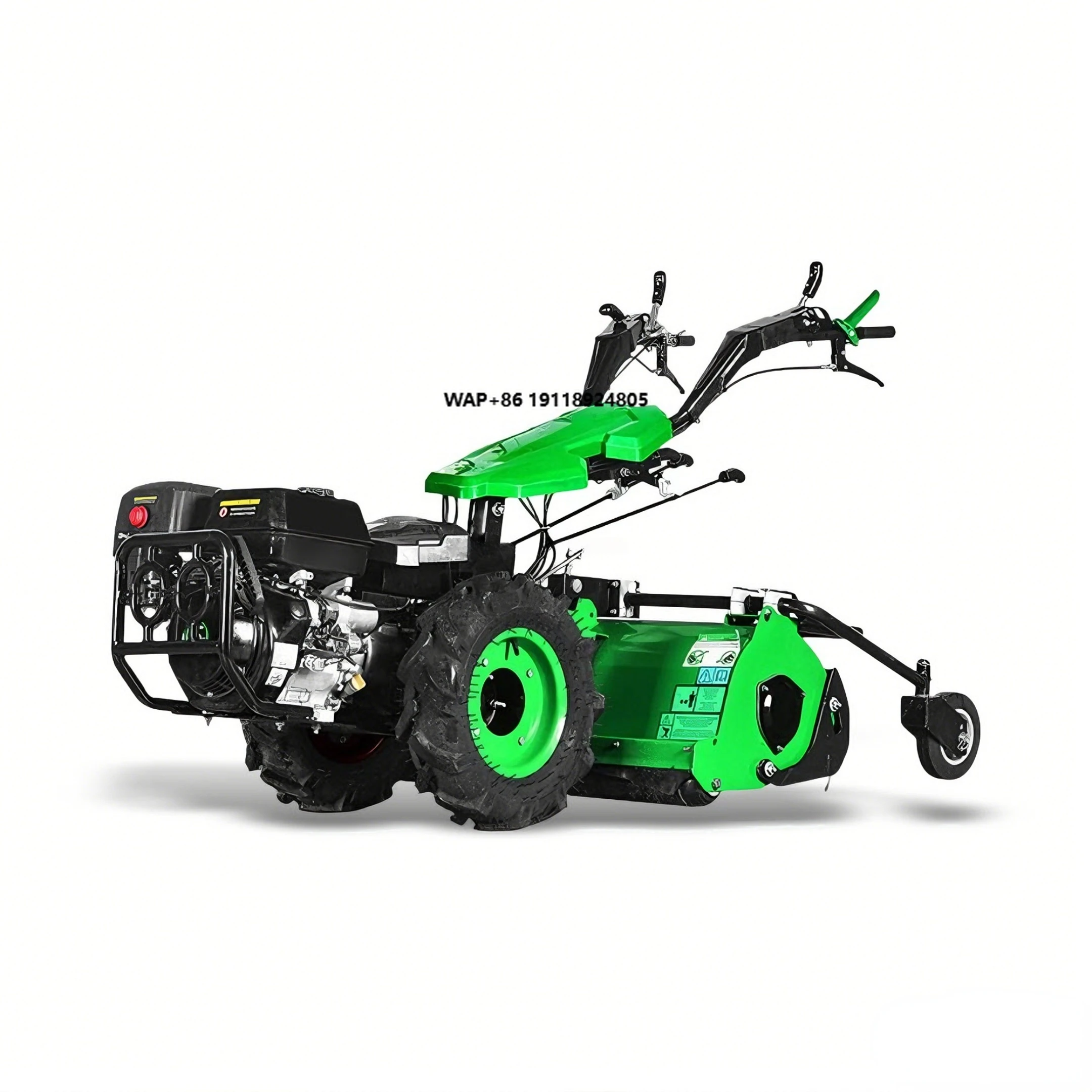 

Small Rotary Tiller Micro Cultivator Ditching Weeding Tiller for Small Gardens & Micro Farms