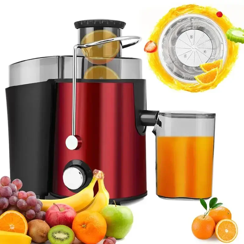 220V 2L Heavy Duty Commercial Grade Slow Juicer 2 Speed Centrifugal Juicer Easy Wash Electric Fruits Juicer Machine