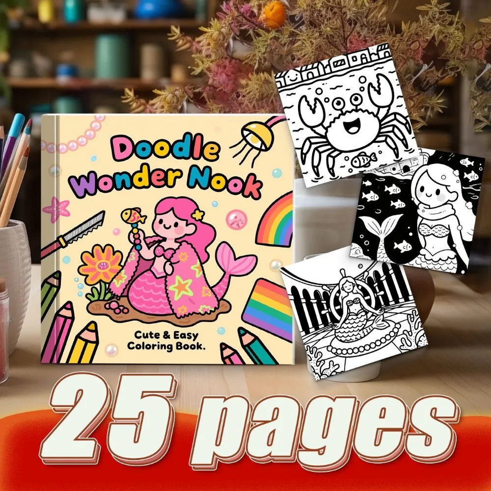 Inspired Coloring Book Simple Sketch Designs For Art Exercise And Creative Handmade Making With Tear Resistant Durable Pap