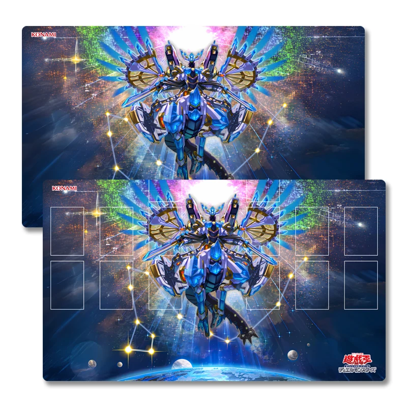 

Игровой коврик Yugioh Meteonis Drytron Yu-Gi-Oh! TCG OCG Коллекционные карточные игры Коврик Duel Plate Резиновый коврик для карт Коврик для мыши
