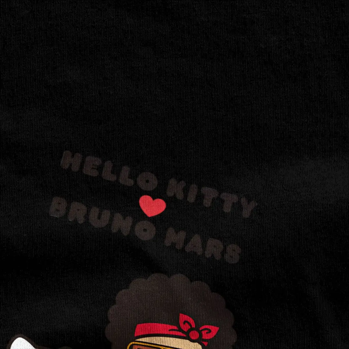 Men Bruno Mars T Shirts hello kittyed Cotton Tees Summer Aesthetic Short Sleeve T-Shirt O Neck Hipster Loose Tshirt Plus Size