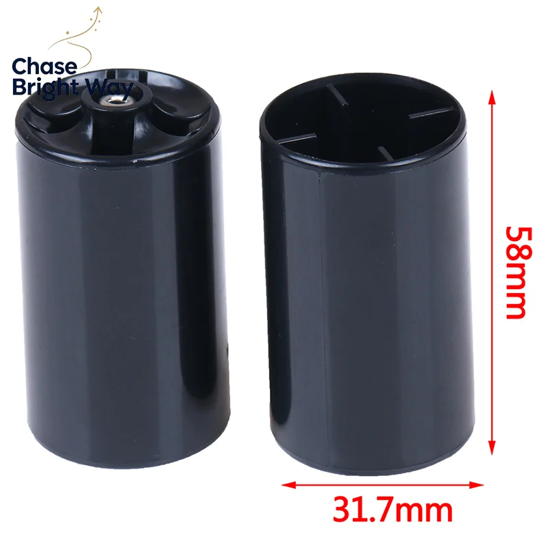 4PCS AA to D type cell battery converter adapter holder batteries case switcher