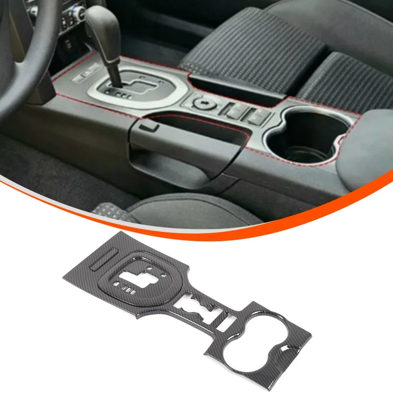 

For 2008-2009 Pontiac G8 Left peptide （automatic transmission）Car Center Console Gear Shift Panel Sticker Cover Accessories