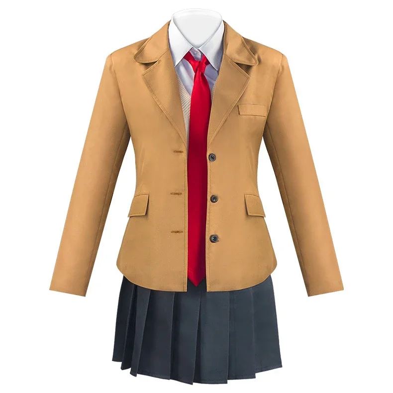 

Anime Seishun Buta Yarou Series Sakurajima Mai Cosplay Costume School Uniform Skirt Azusagawa Sakuta Cosplay Costumes