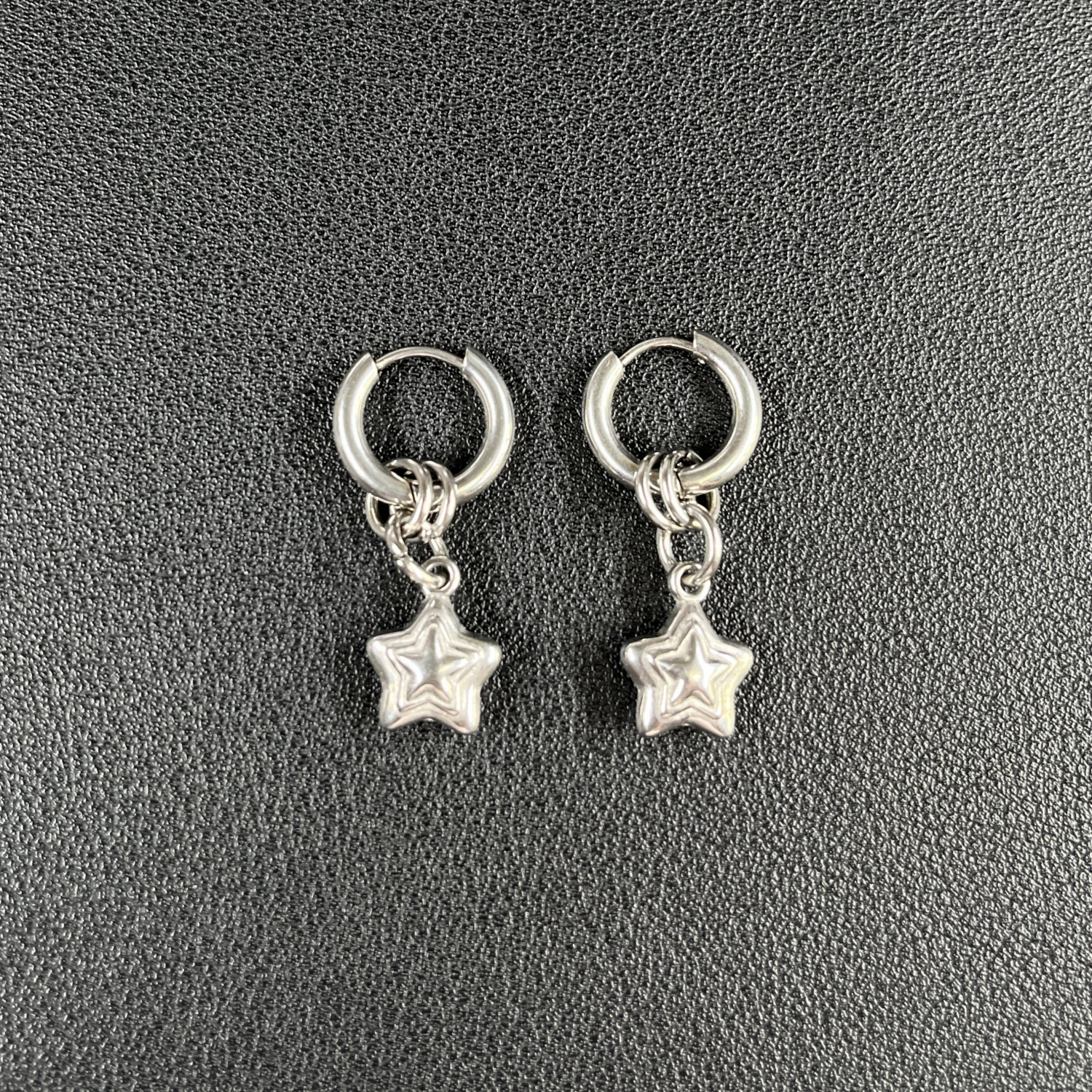 Punk Grunge Rock Nieten Kette Ohrringe Coole Mode Geometrische Tropfen Ohrringe Goth Ästhetischen Charme Schmuck Hip Hop Zubehör