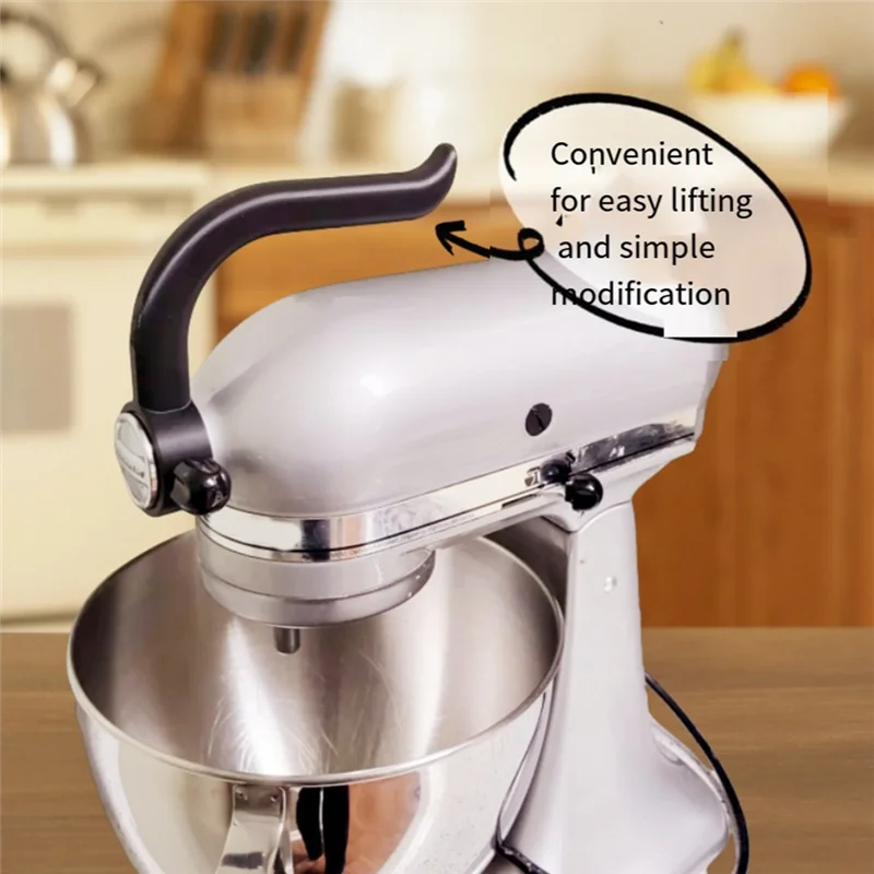 ABUS-For Kitchenaid خلاط برأس مائل - ملحق خلاط بمقبض مريح - مرفق خلاط سهل الإمساك
