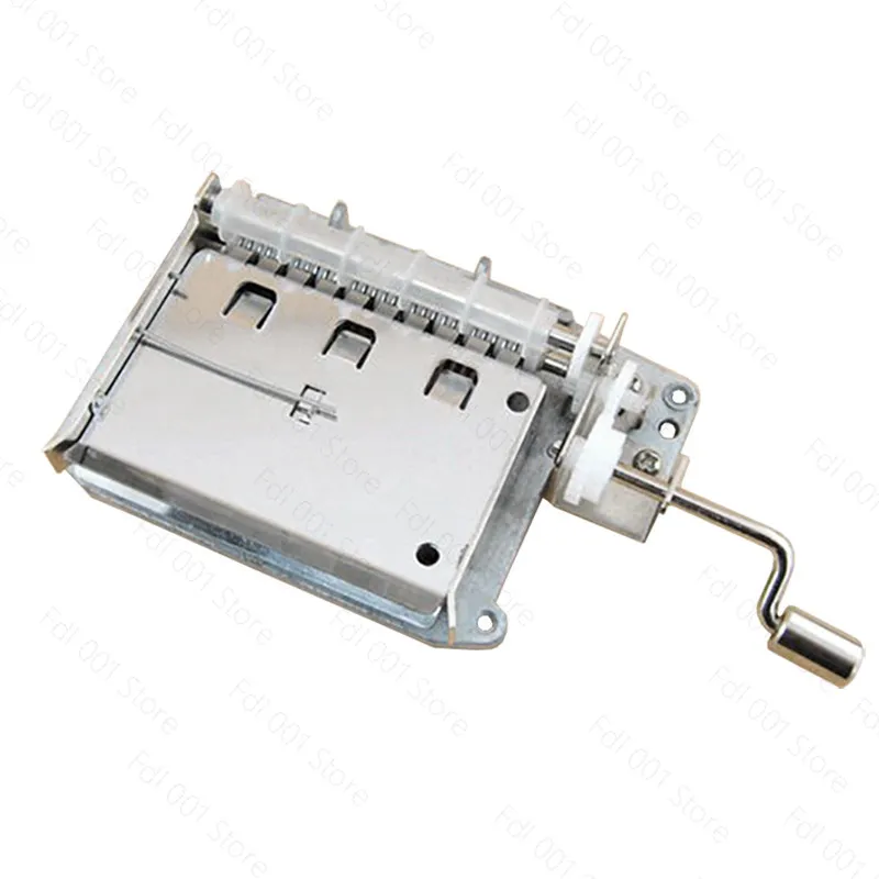 30 Note DIY Music Box Mechanism Hand Crank Paper Strip with Hole Puncher