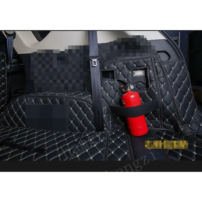 For DFSK Glory 580 Fully Enclosed Trunk Mat DFSK Glory 580 Pro (7 Seats) Wear-Resistant Trunk Mat 2017-2024Edition Auto Parts