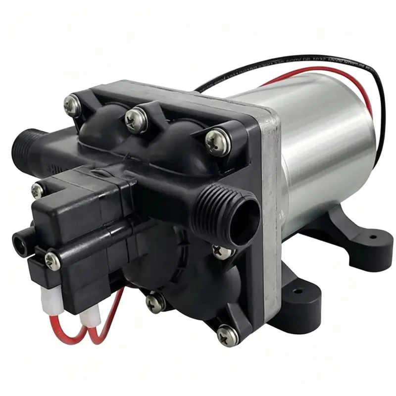 For Camper Yacht Marine Compatible RV Fresh Water Pump With Strainer 3.0 GPM/LPM 4008-131-A65 24V-boom