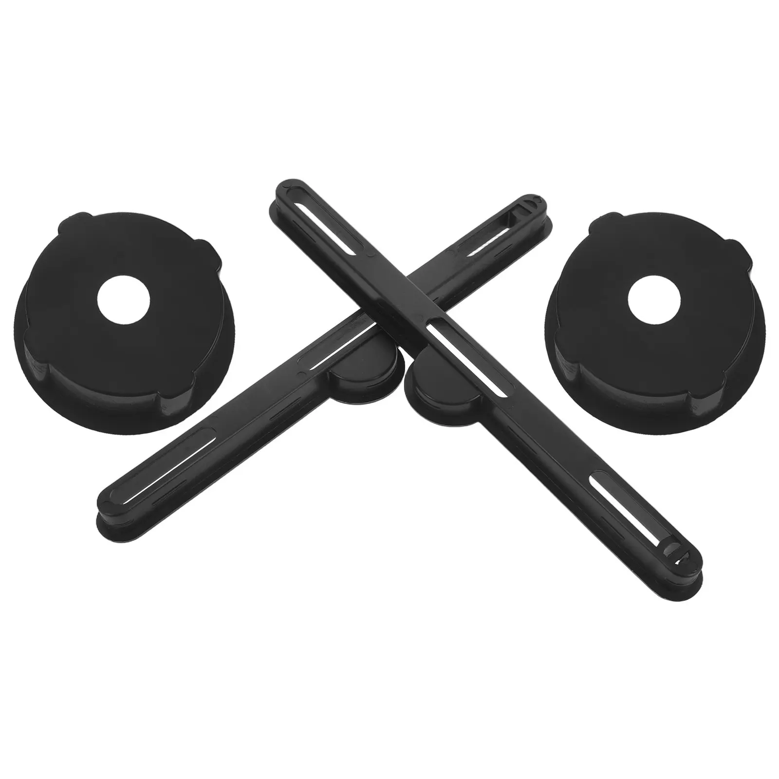 2Sets Foldable Laptop Desk Cup Holder Insert Card Slots Plastic Table Accessories Anti-Spill Drink Holder Bed Desk Use