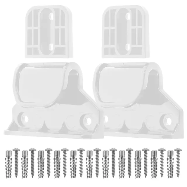 Kit Ricambio Per Cancello Retrattile Baby Gate - Staffe, Chiusure E Viti Per Installazione - Foto 5