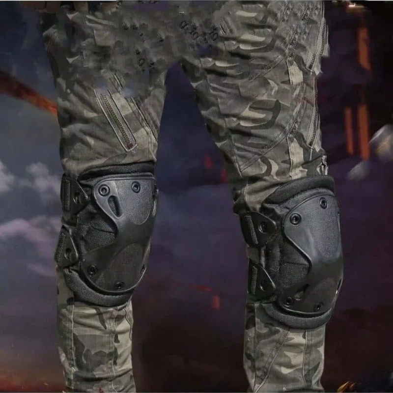 

1Pair Professional Thicken Knee Pads Knee Sleeve Support Highly Elastic Knee Protector for Rollerblading Skateboard