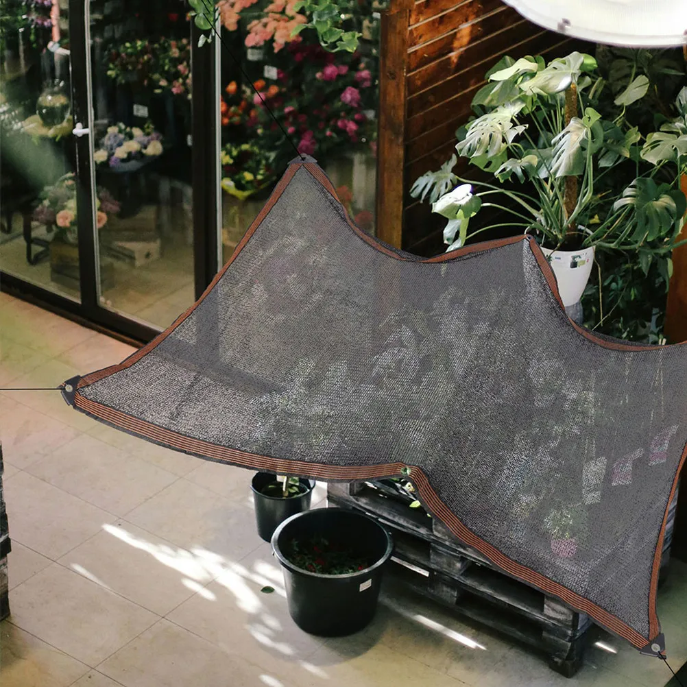 Large Pe Sun Shade Cloth for Garden Courtyard Greenhouse Chicken Coop Balcony Patio Carport Outdoor Camping Picnic Sun