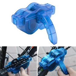 Bicycle Chain Cleaning Brush Bike Chain Washer and Scrubbing Tool Outdoor Mountain Road Cycling Chain Maintenance Cleaning Tool