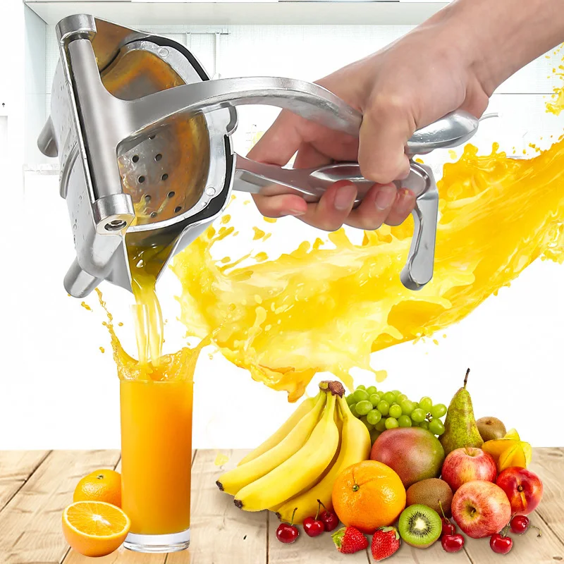 

2024 Manual Juice Squeezer Stainless Hand Pressed Fruit Juicer For Home Kitchen Pomegranate Orange Lemon Sugar Cane Fruit Tool