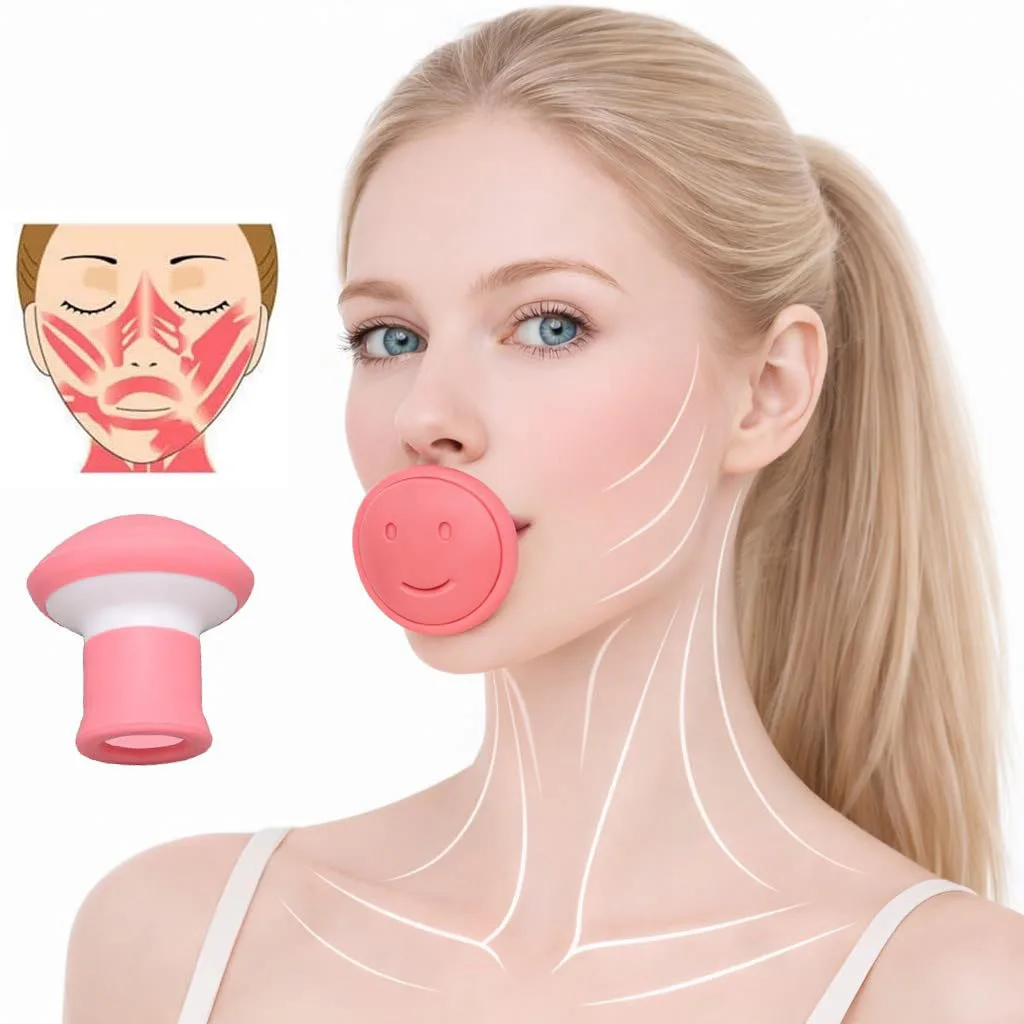 

Fitness Face Masseter Bite Muscle Jawliner Facial Chew Jaw Exercise Fitness Equipment Jawline Trainer Silicone Masseter Ball