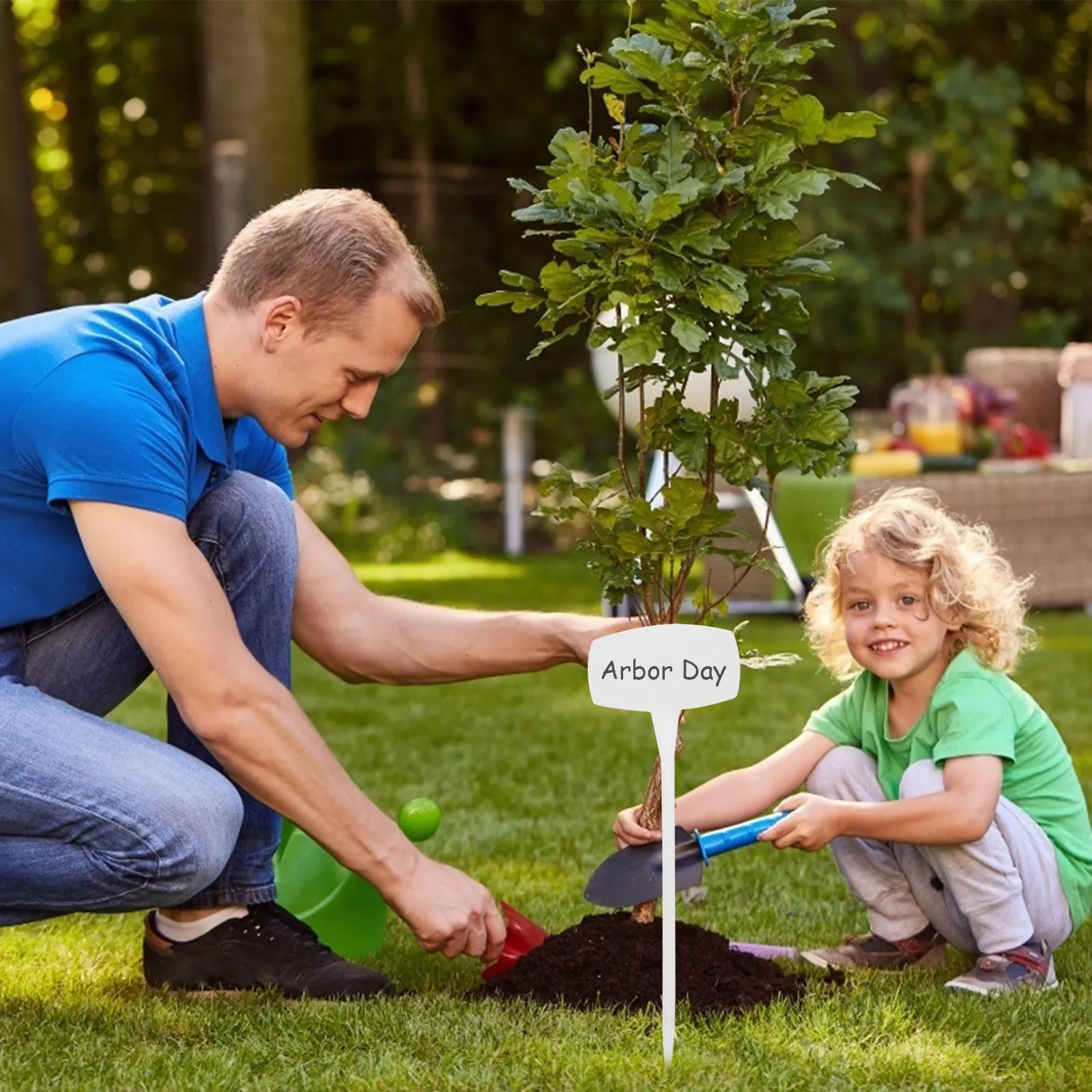 10Pcs T-Type Plant Labels Plastic Garden Markers Waterproof Nursery Tags Outdoor Plant Identification Stakes Nursery Label