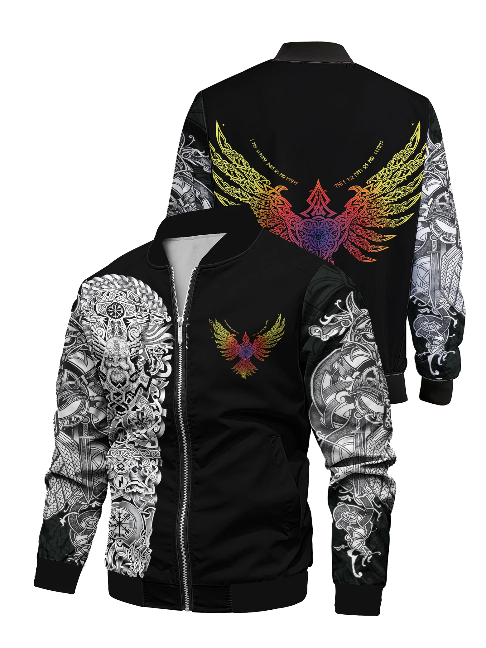 Moda digital impresso solto jaqueta de beisebol roupas americanas primavera e outono masculino casual cena festa hip-hop topo